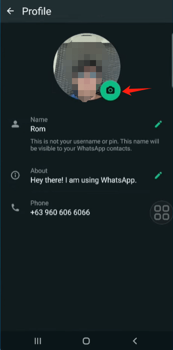 whatsapp profile picture