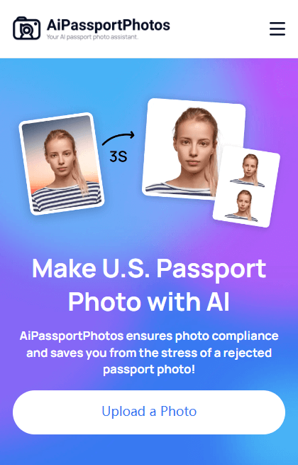 make digital us passport photo online