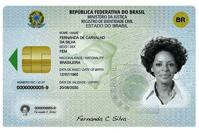 brazil identification card