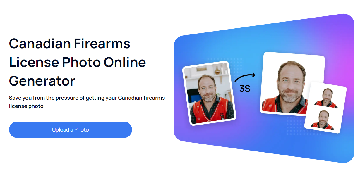 Make Printable Canadian Firearms License PAL Photo In 3 Steps   OG Meta Tag Canadian Firearms License Photo 