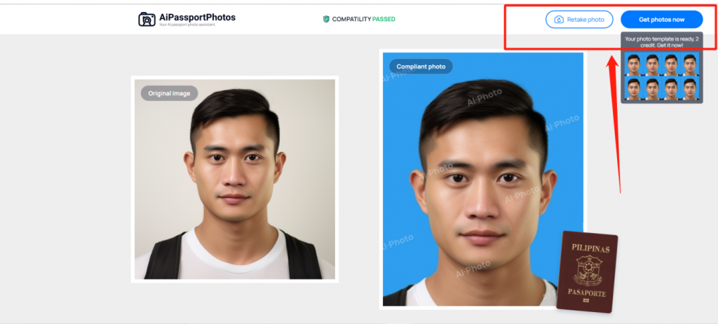 How To Get A Philippine Passport Size Picture Online   Image 12 1024x463 