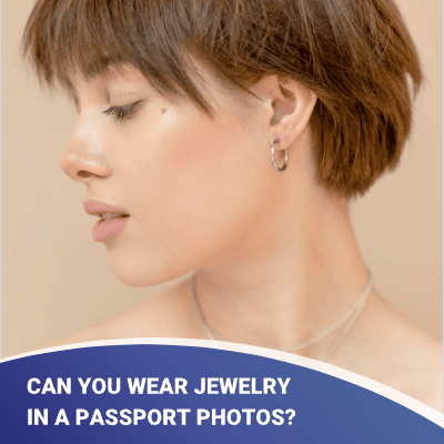 Earrings In Passport Photo