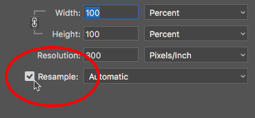 Enlarge and Sharpen the Photo Using Adobe Photoshop Step 3