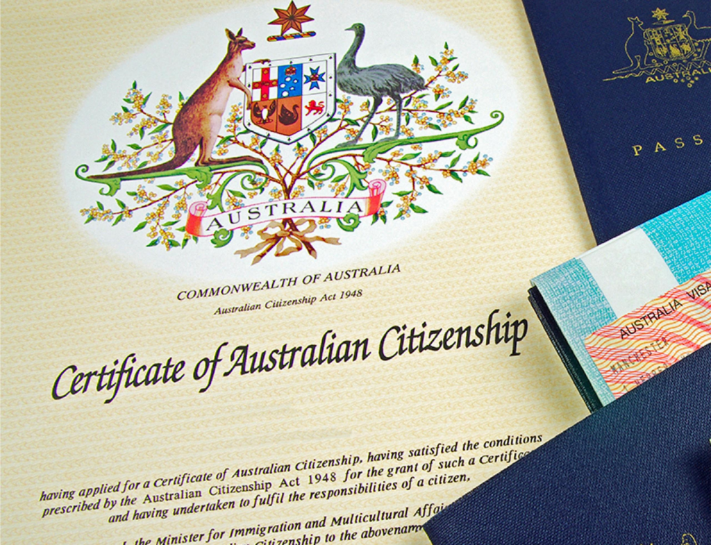 Australian Citizenship Certificate