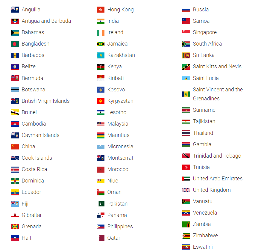 Maldives visa exemption countries