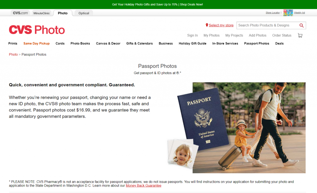 Cvs passport online picture