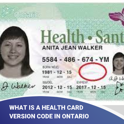 What is a Health Card Version Code in Ontario