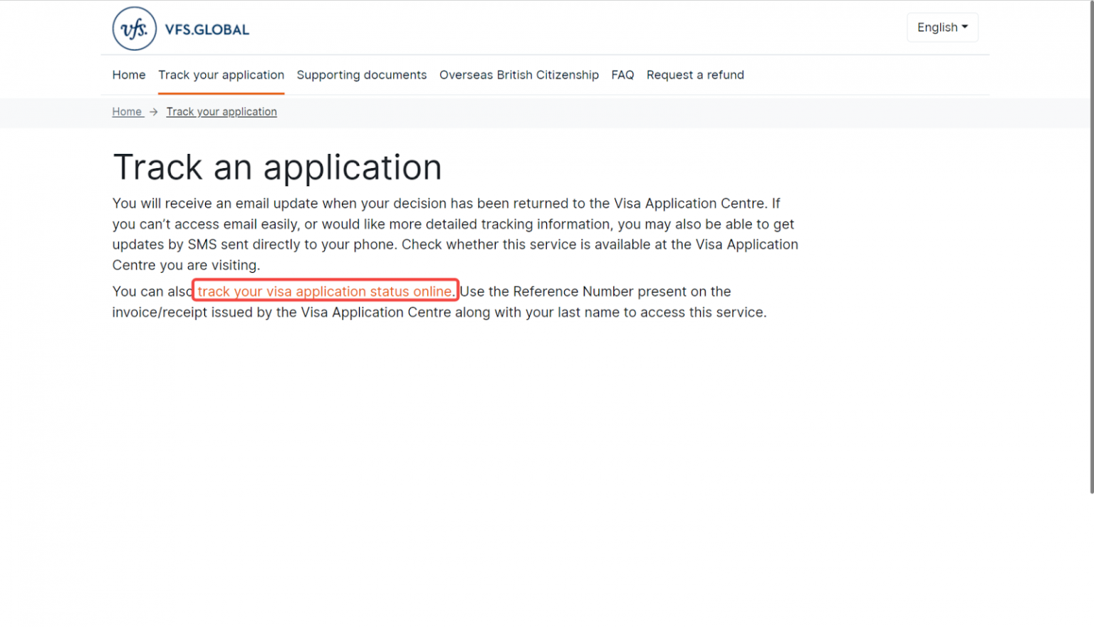 How to Track UK Visa with GWF Number