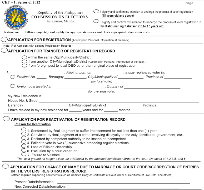 When Is the Next Voters Registration in the Philippines 2024