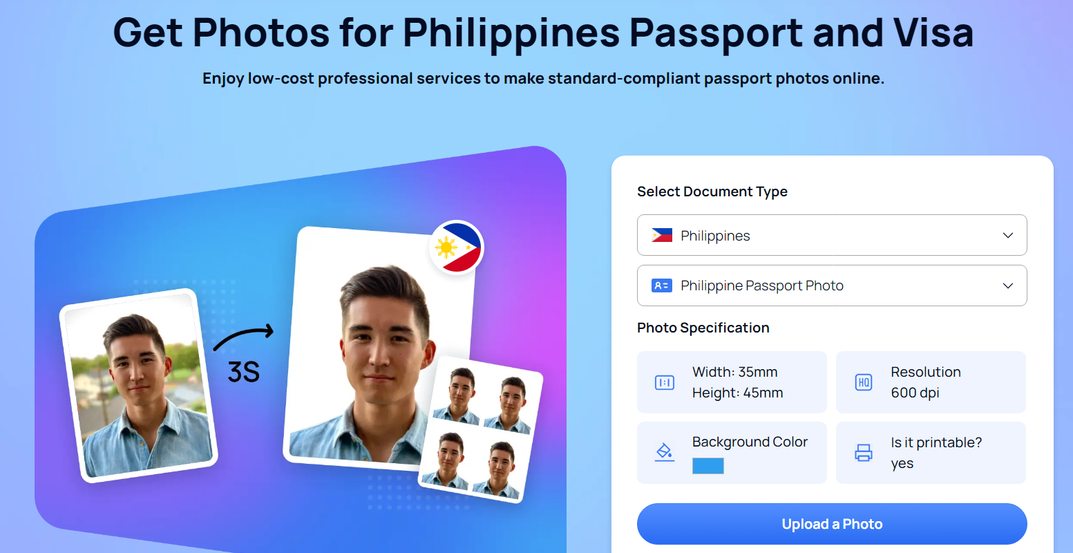 AipassportPhotos homepage