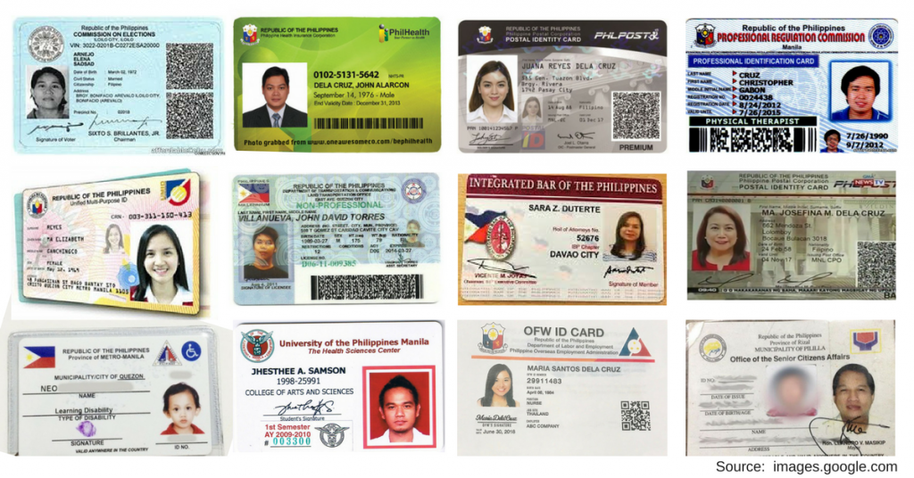 List of Philippine Valid IDs