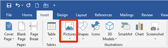 add a picture on microsoft word