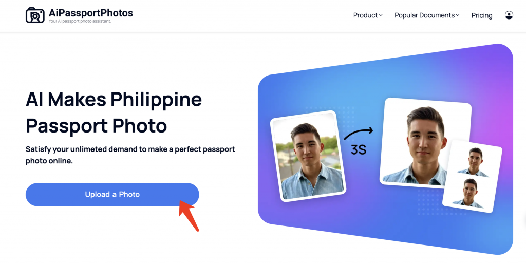 make philippine passport photos online