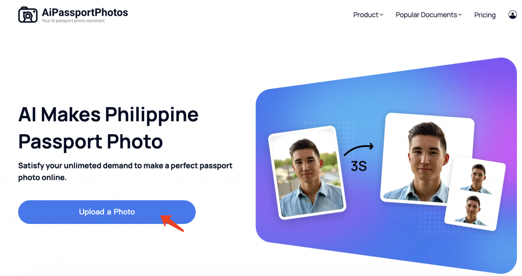 make philippine passport photo online