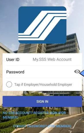 Check SSS Contributions using a Mobile App