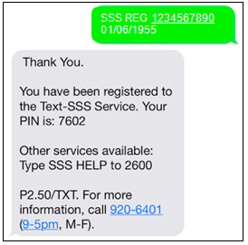 How to Check SSS Contributions via SMS