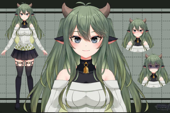 3d vtuber avatar