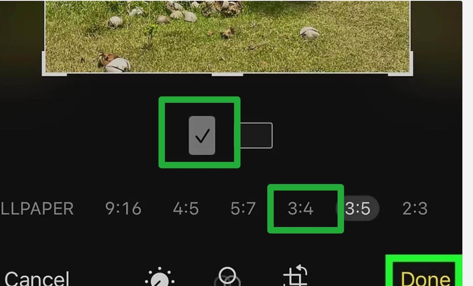How to Make a 3x4 Photo on an iPhone