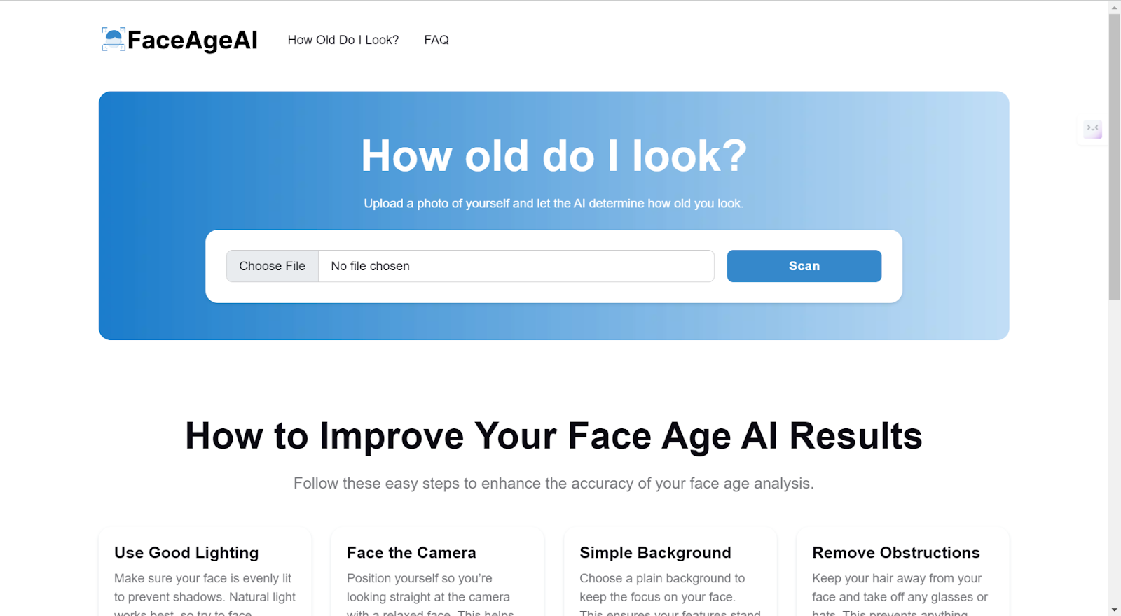 faceageai interface