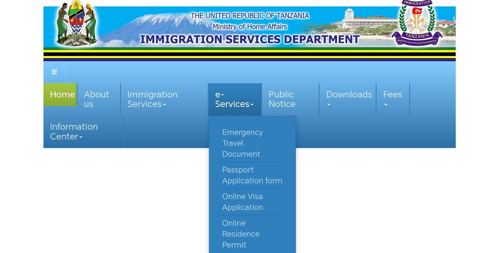 Immigration Services Website