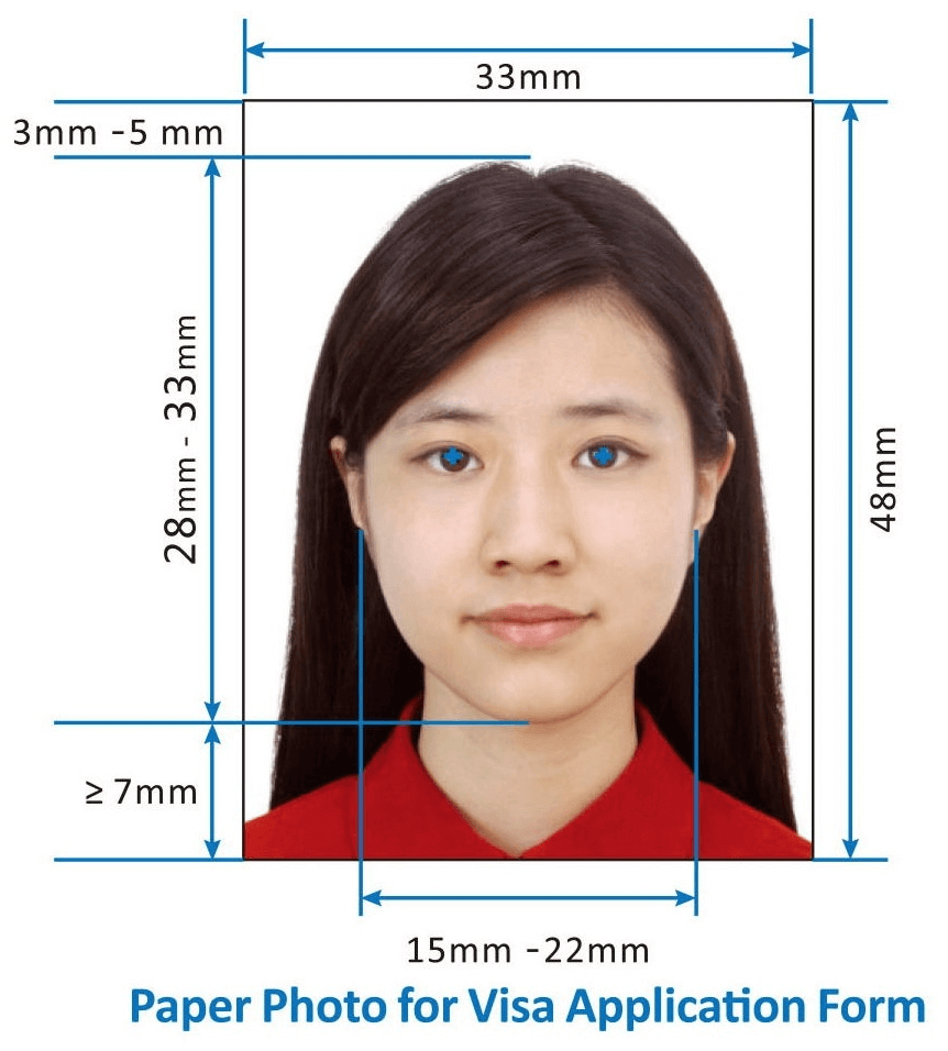 china visa photo