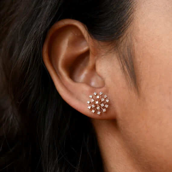 cluster earrings