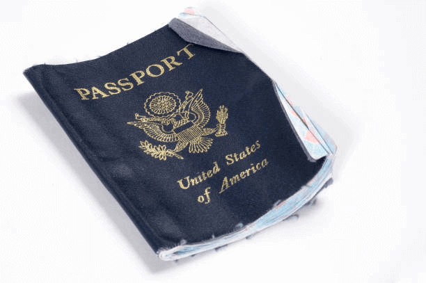 damaged passport