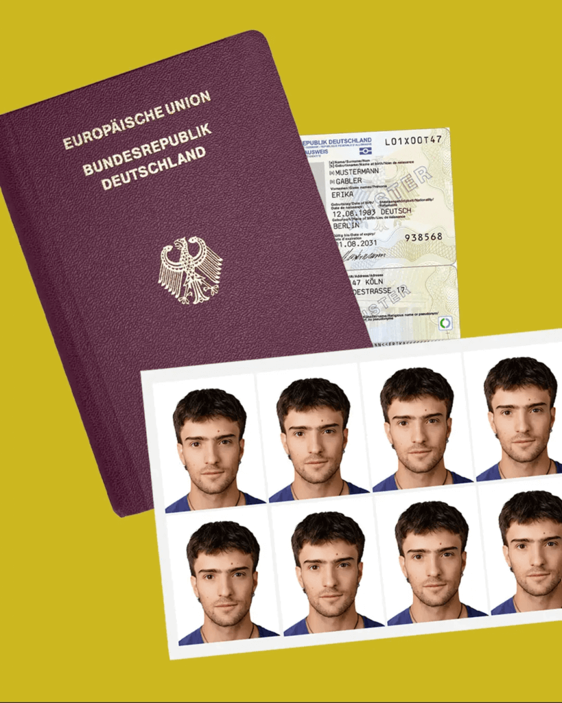 german passport photos