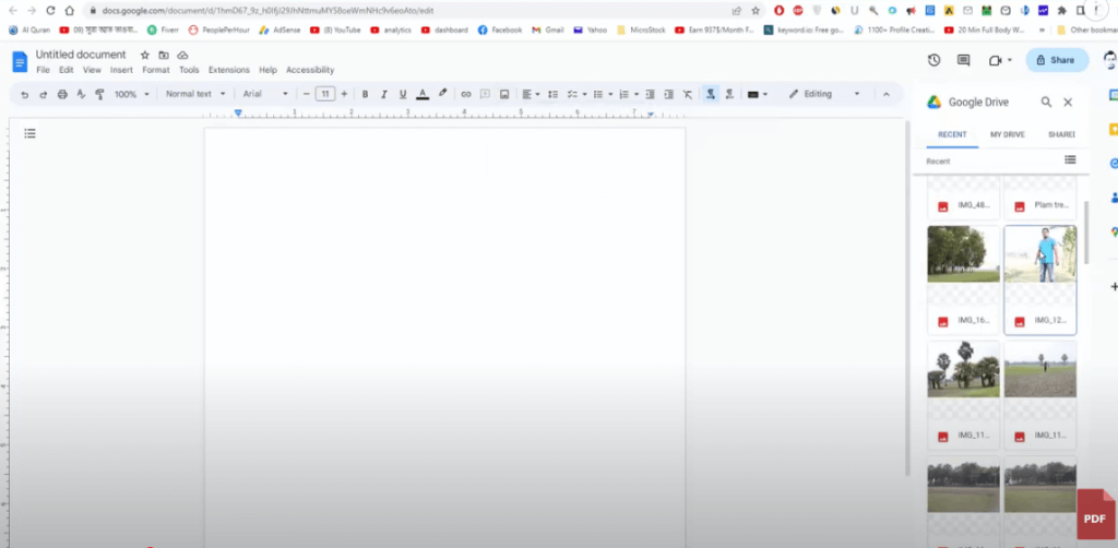 google docs file