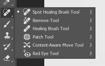 healing brush tool