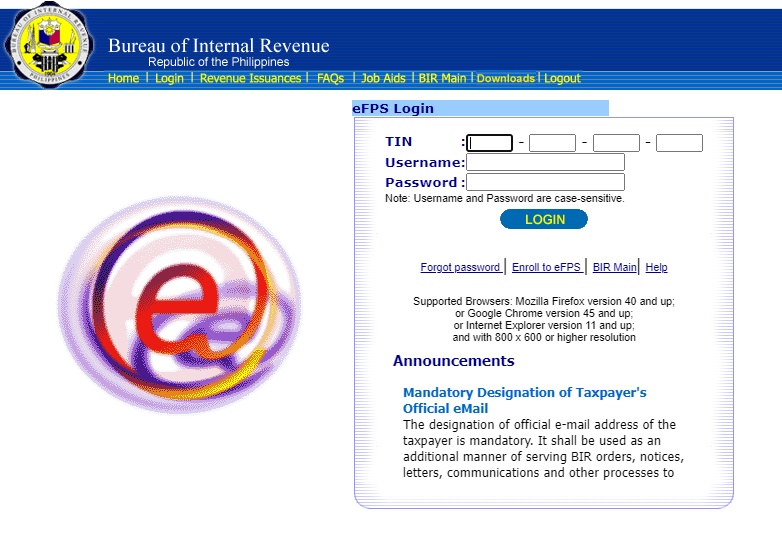 eFPS portal