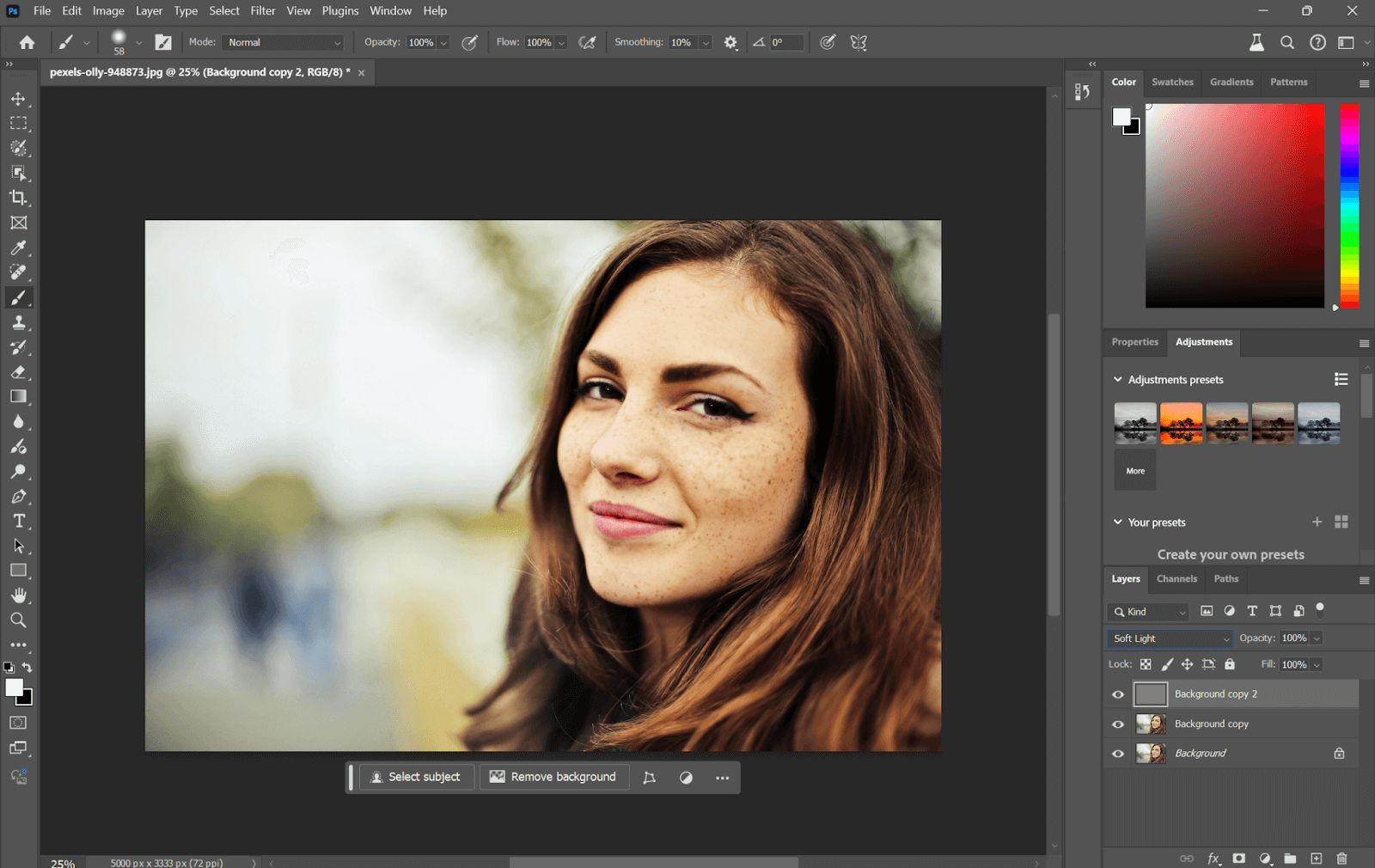 Blur Photo in HD Using Photoshop