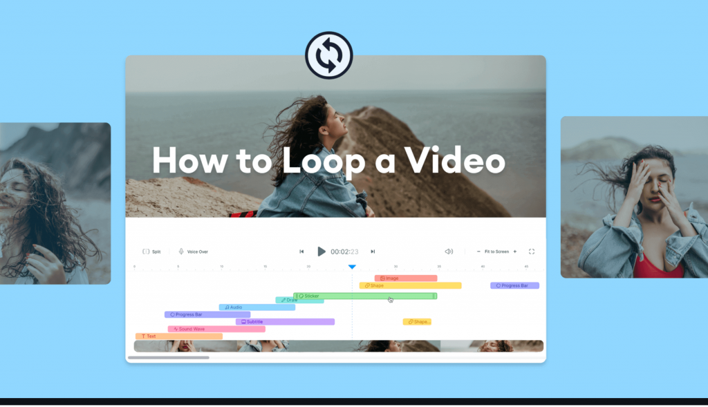 loop a video