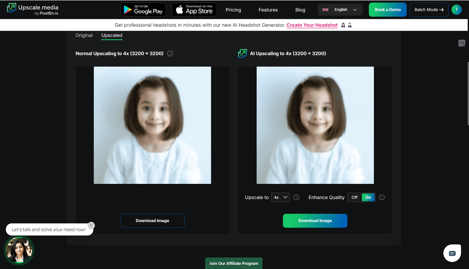 enhance photo quality online