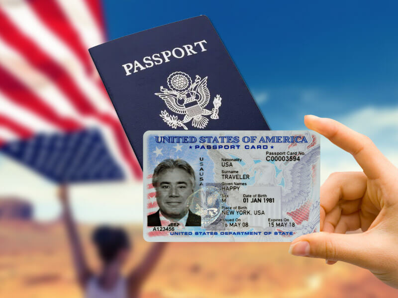 US Passport Book & Card