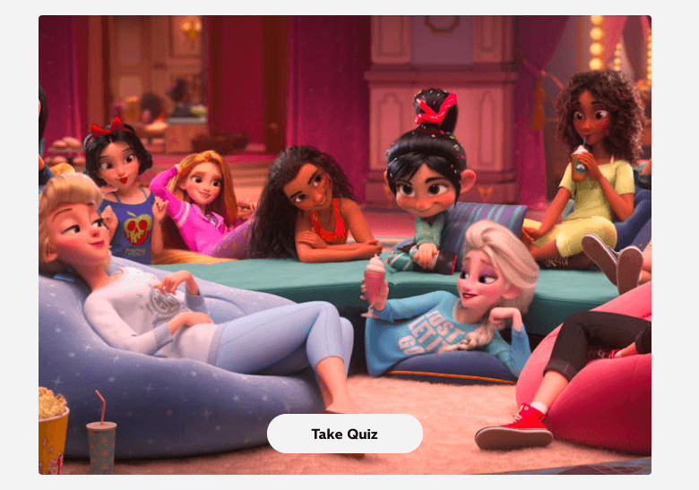 official Disney quiz