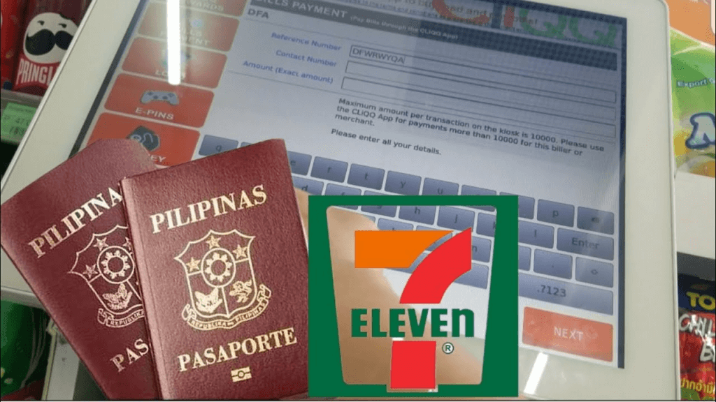 pay passport appointment in 711