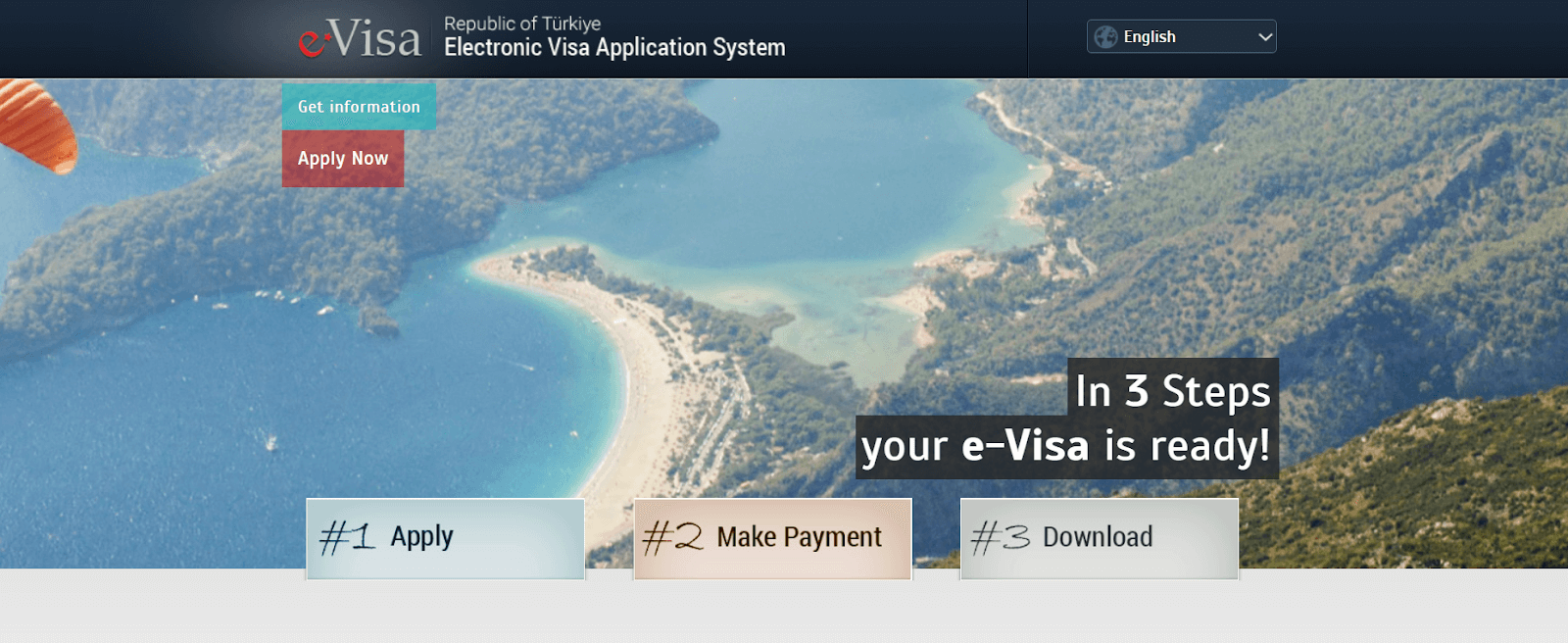 turkey evisa application system