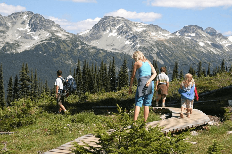 family trip to canada