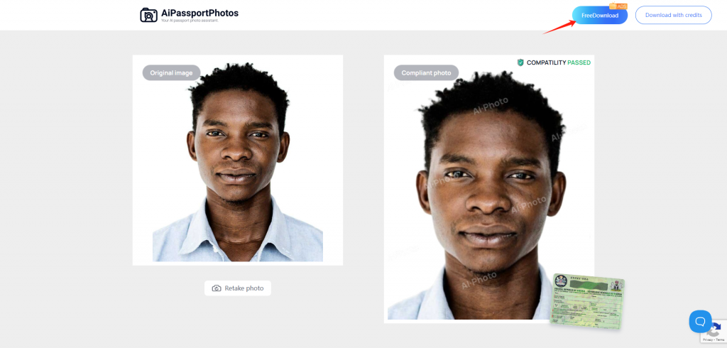 resize nigerian passport and visa photos online