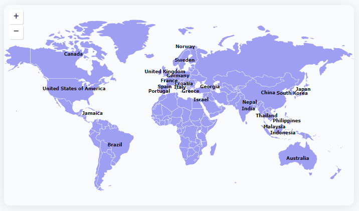 Malaysia International Driving License Country List