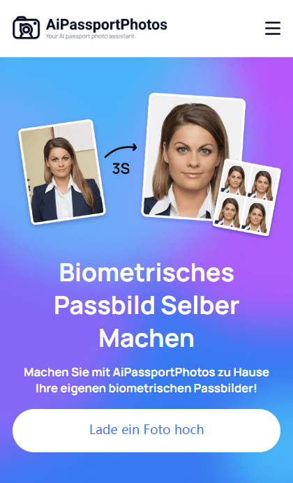 make german passport photos online