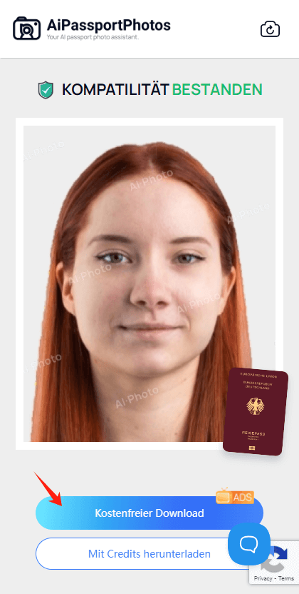 create german passport photos online