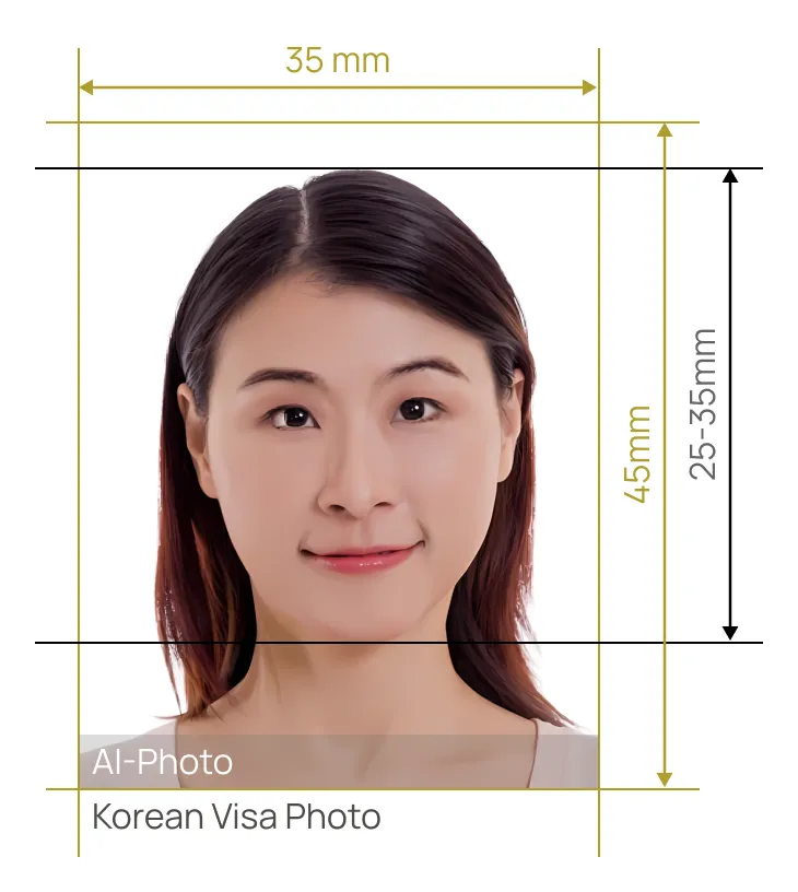 Korean Visa Pictures