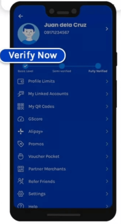 verify now