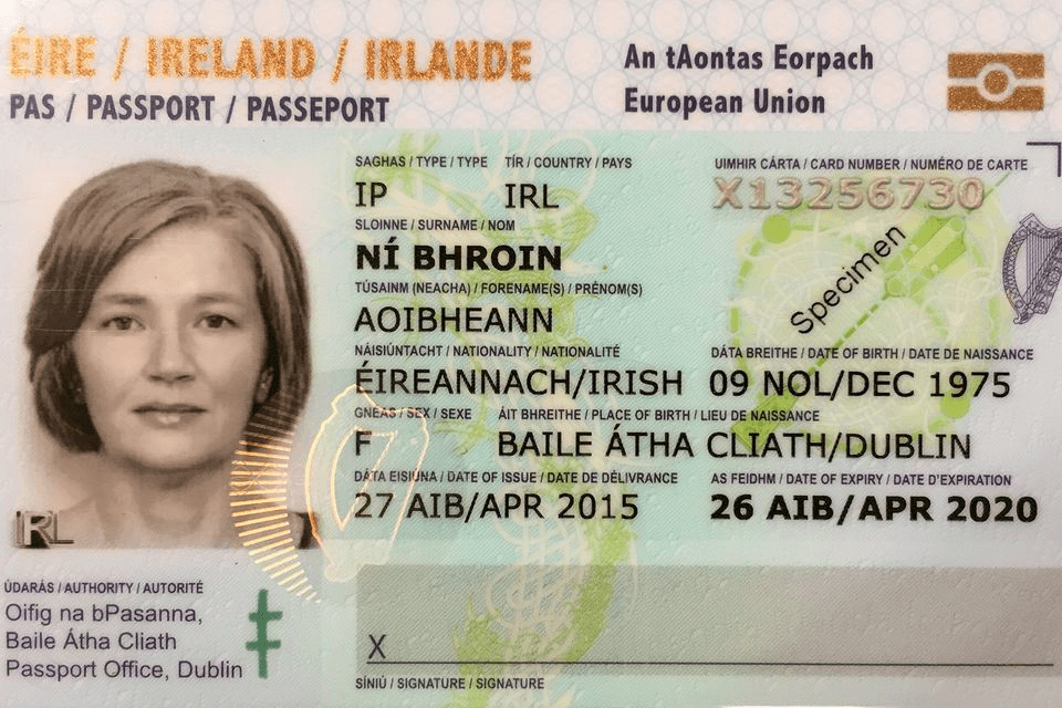 ireland passport