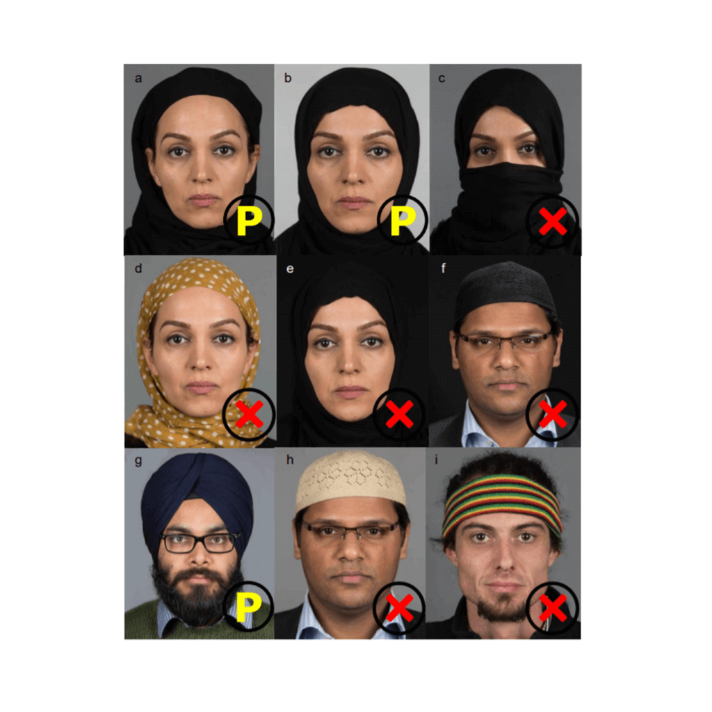 Potential Issues with Wearing a Headband in Passport Photos