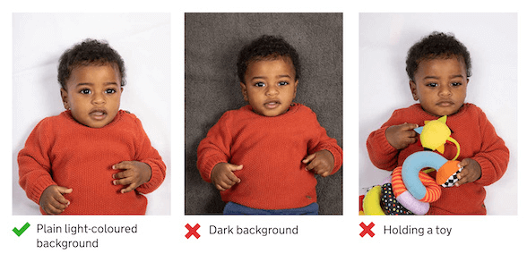 What Babies Can Wear in Passport Photos