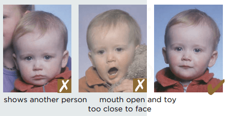 no other person in infant photo