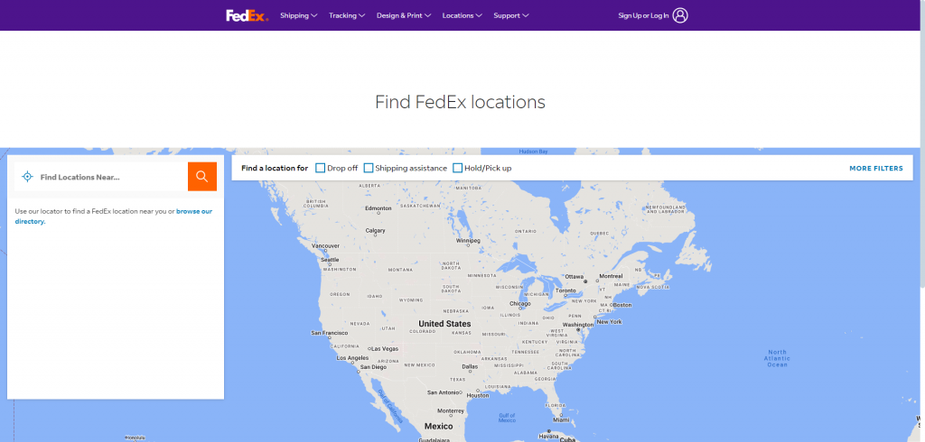 FedEx locator